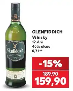 Kaufland Glenfiddich Whisky Ofertă