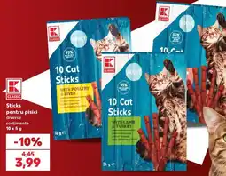 Kaufland K classic sticks pentru pisici Ofertă