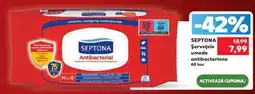 Kaufland Septona șervețele umede antibacteriene Ofertă