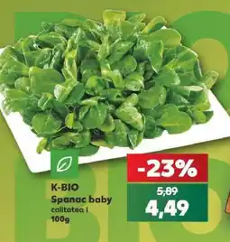 Kaufland K-BIO Spanac baby Ofertă