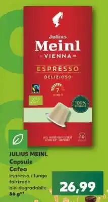 Kaufland JULIUS MEINL Capsule Ofertă