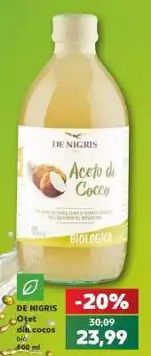 Kaufland DE NIGRIS Otet din cocos bio 500 ml Ofertă