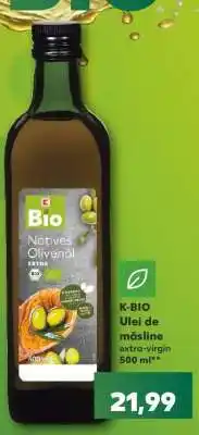 Kaufland K-BIO Ulei de măsline extra-virgin 500 ml Ofertă
