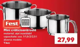 Mini crăticioară/oală