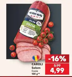 Kaufland CAROLI SALAM COZIA Ofertă