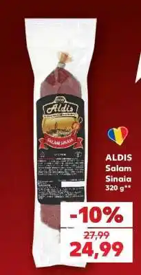 Kaufland ALDIS Salam Sinaia 320 g Ofertă