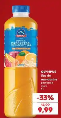 Kaufland OLYMPUS Suc de mandarine portocale, mere Ofertă