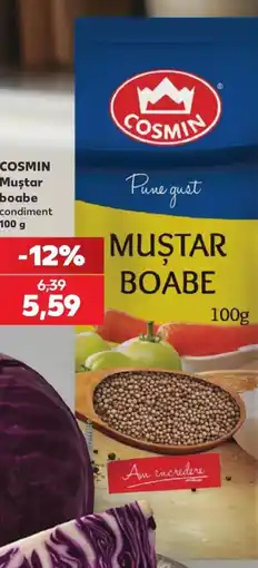 Kaufland Cosmin muștar boabe Ofertă