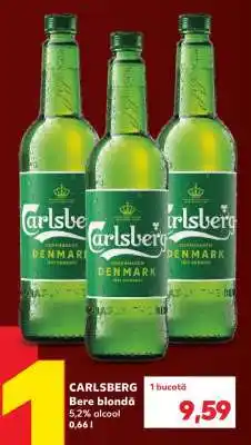 Kaufland CARLSBERG Bere blondă Ofertă