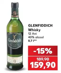 Kaufland Glenfiddich Whisky Ofertă
