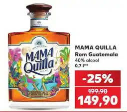 Kaufland MAMA QUILLA Rom Guatemala Ofertă
