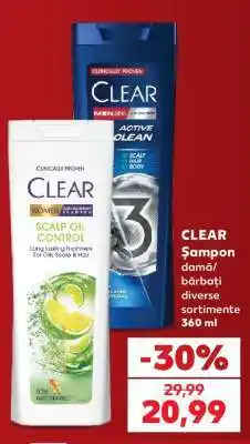 Kaufland CLEAR Şampon Ofertă