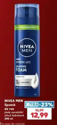 Kaufland NIVEA MEN Spumă de ras Ofertă