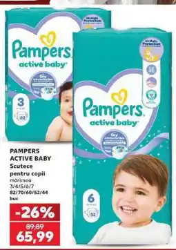 Kaufland PAMPERS ACTIVE BABY Ofertă