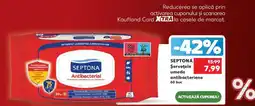Kaufland SEPTONA Şerveţele umede antibacteriene Ofertă