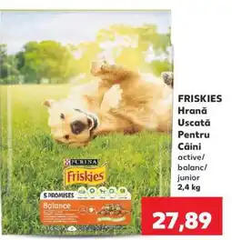 Kaufland FRISKIES Hrană Uscată Pentru Câini Ofertă