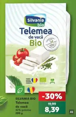 Kaufland SILVANIA BIO Telemea de vacă Ofertă