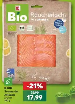 Kaufland K-BIO Somon de Atlantic afumat Ofertă