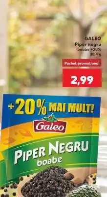 Kaufland GALEO Piper negru boabe Ofertă