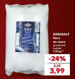 Kaufland EUROSALT Sare de mare Ofertă