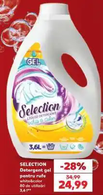 Kaufland SELECTION Detergent gel Ofertă