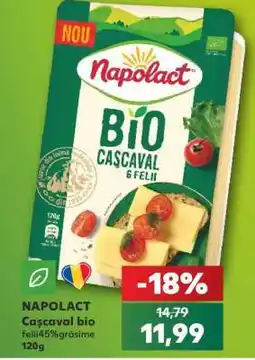 Kaufland NAPOLACT Cașcaval bio Ofertă