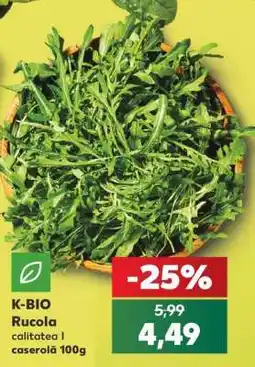 Kaufland K-BIO Rucola Ofertă