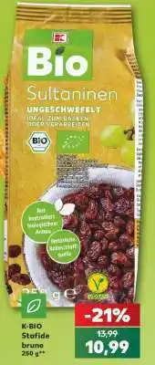 Kaufland K-BIO Stafide brune Ofertă