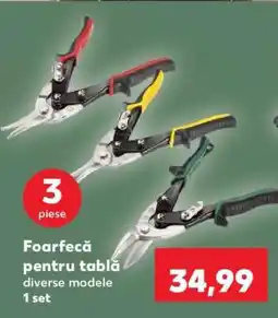 Kaufland Foarfecă pentru tablă Ofertă