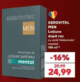 Kaufland GEROVITAL MEN Loțiune după ras Ofertă