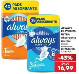 Kaufland ALWAYS PLATINUM / ULTRA Ofertă