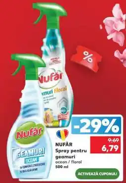 Kaufland NUFĂR Spray pentru geamuri Ofertă