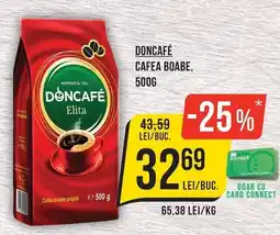 Mega Image Doncafe cafea boabe Ofertă