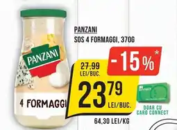Mega Image Panzani sos 4 formaggi Ofertă