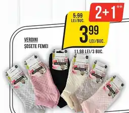 Mega Image Verdini șosete femei Ofertă