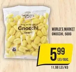 Mega Image World's Market Gnocchi Ofertă