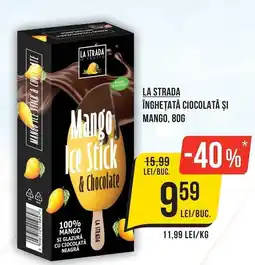 Mega Image La Strada mango ice stick & chocolate Ofertă