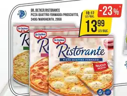 Mega Image Dr. Oetker ristorante pizza quattro formaggi Ofertă