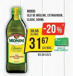 Mega Image Monini ulei de măsline, extravirgin, clasic Ofertă