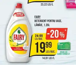 Mega Image Fairy detergent pentru vase, lămâie Ofertă