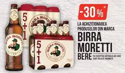 Mega Image Birra Moretti Bere Ofertă