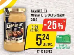 Mega Image LaMinut Lux muștar clasic Ofertă