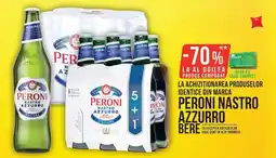 Mega Image Peroni Nastro Azzurro bere Ofertă
