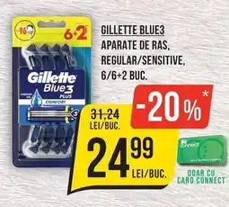 Mega Image Gillette Blue3 aparate de ras Ofertă