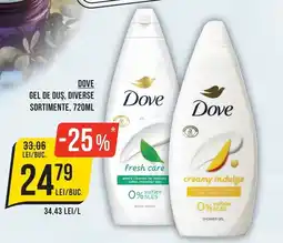 Mega Image Dove gel de duș Ofertă