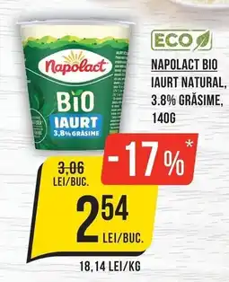 Mega Image Napolact iaurt natural Ofertă