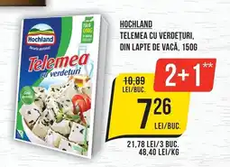 Mega Image Hochland telemea cu verdețuri Ofertă