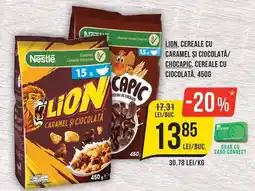 Mega Image Lion cereale cu caramel si ciocolata Ofertă
