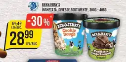 Mega Image Ben & Jerry's inghetata Ofertă