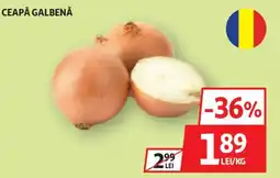 Auchan Ceapă galbenă Ofertă